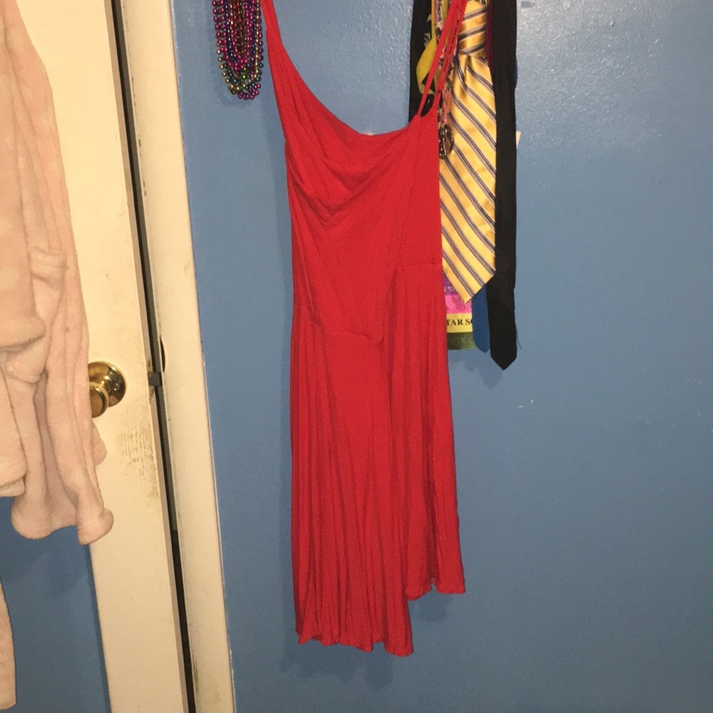 RED FOREVER 21 DRESS SIZE 2XL